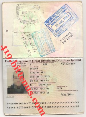 timothy neil passport